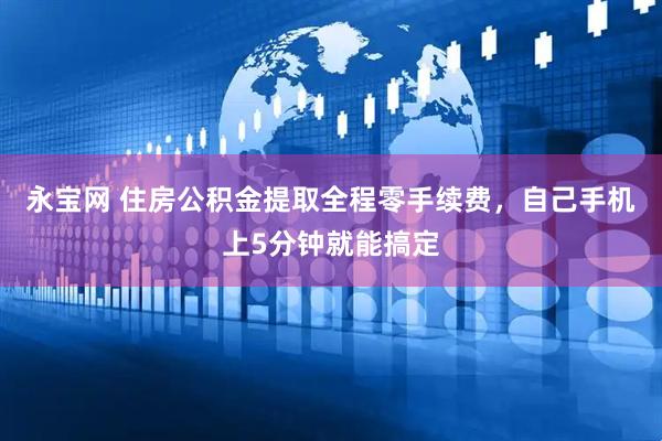 永宝网 住房公积金提取全程零手续费，自己手机上5分钟就能搞定
